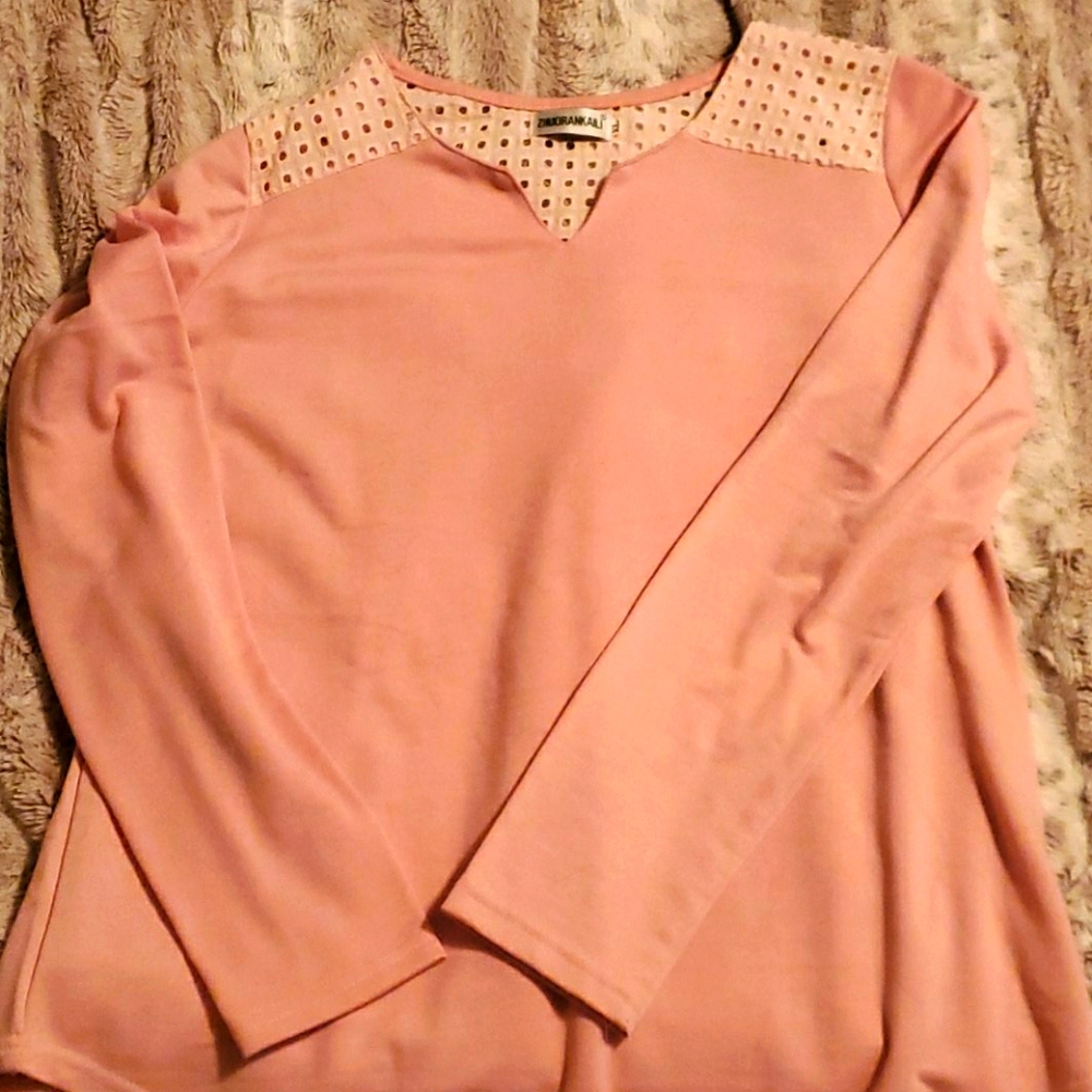 Pink shirt - fits like a size M/L
